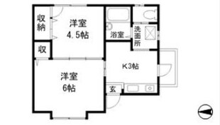 レッセ・フェール新在家の物件間取画像